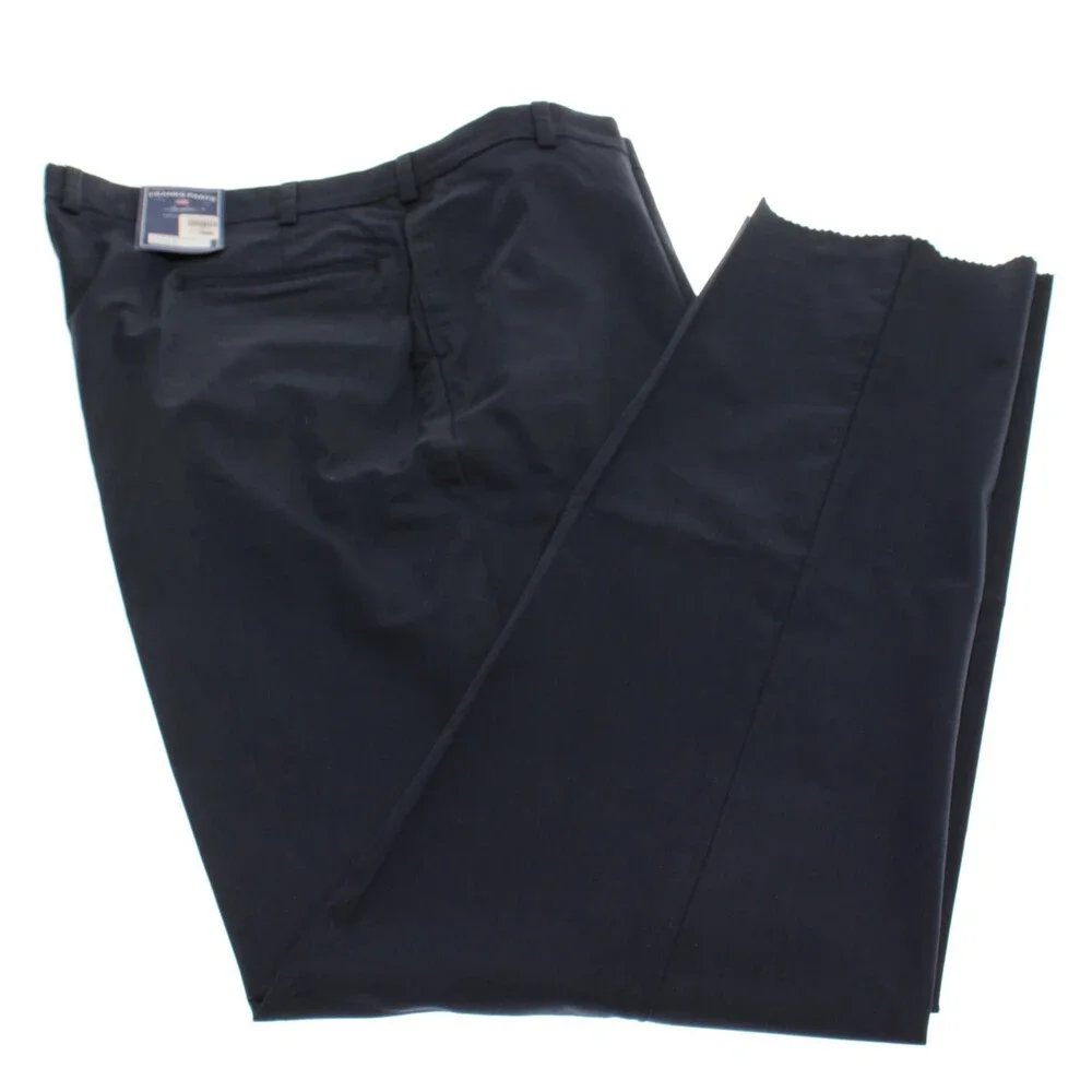 Frank's Pants NWT Chinos / Casual Pants Size 46 US in Navy Blue Polyester Blend